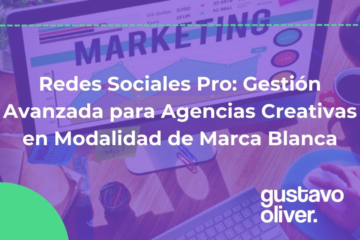 Redes Sociales Pro: Gestión Avanzada para Agencias Creativas en Modalidad de Marca Blanca